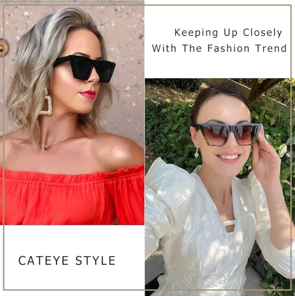 NWT Feisedy Black a vintage Sunglasses - Picture 5 of 10